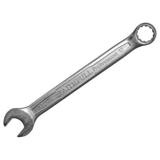 Faithfull Combination Spanner CV Satin Finish 18mm Faithfull - RockBottom Northampton