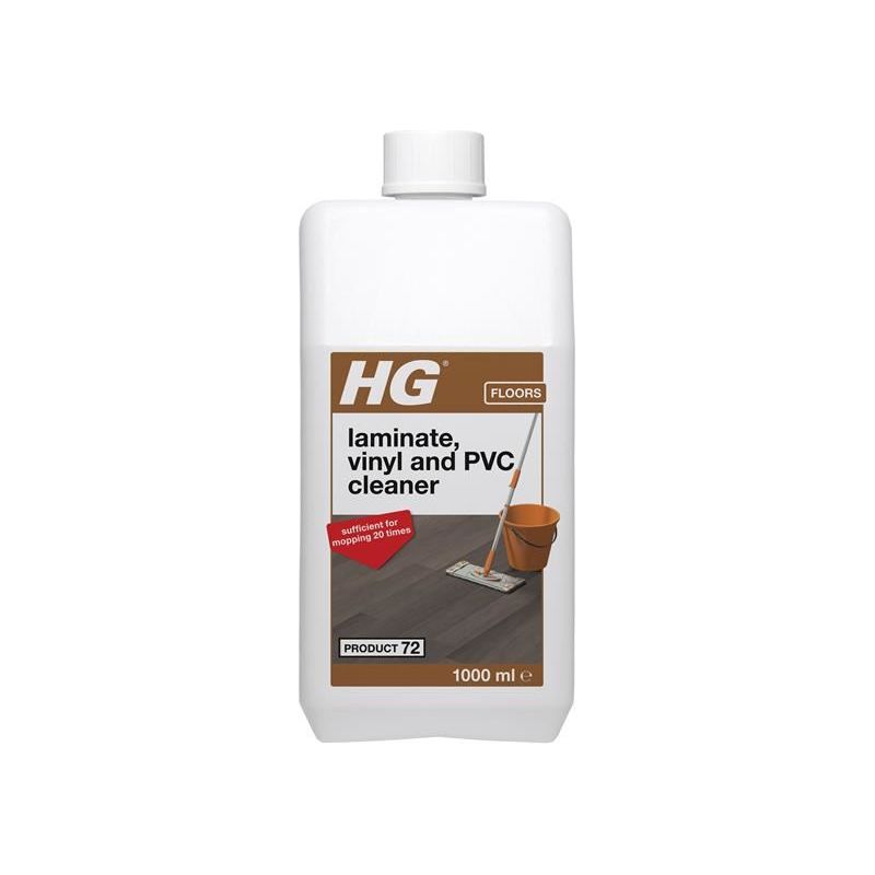 Hg Laminate, Vinyl & PVC Cleaner (Product 72) 1 litre HG - RockBottom Northampton