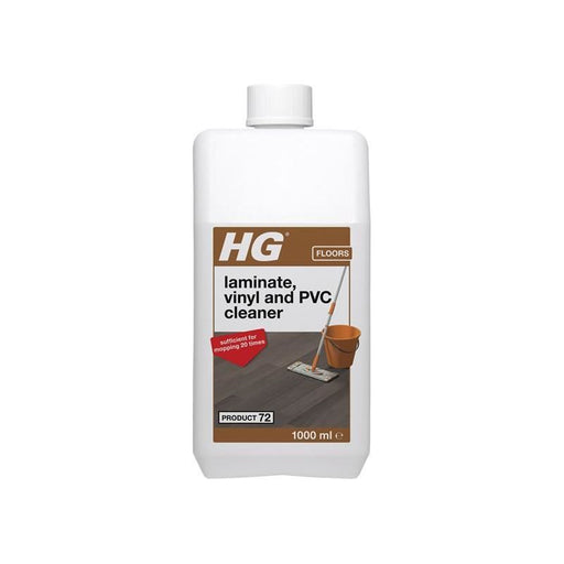 Hg Laminate, Vinyl & PVC Cleaner (Product 72) 1 litre HG - RockBottom Northampton