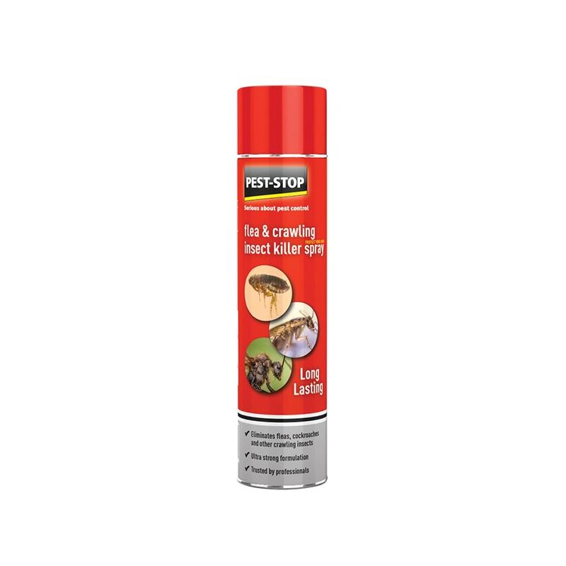 Pest-Stop (Pelsis Group) Flea & Crawling Insect Killer Spray 300ml Pest-Stop (Pelsis Group) - RockBottom Nothampton