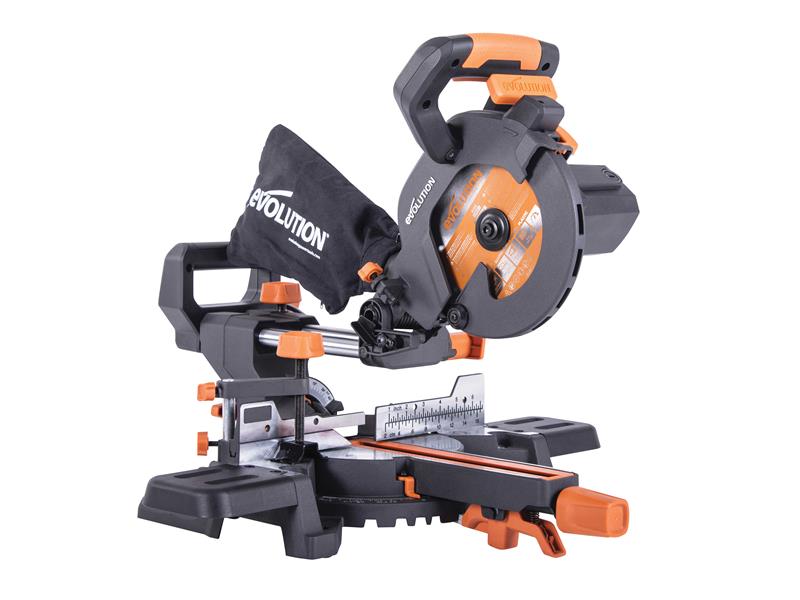 Evolution - R185SMS+ 185mm Multi-Material Sliding Mitre Saw 1200W 240V