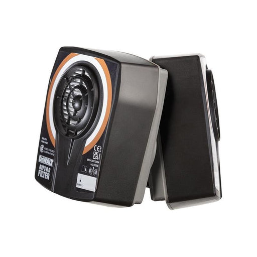 Dewalt Respiration A2P3 R D Combination Filters (Pair) DEWALT Respiration - RockBottom Northampton