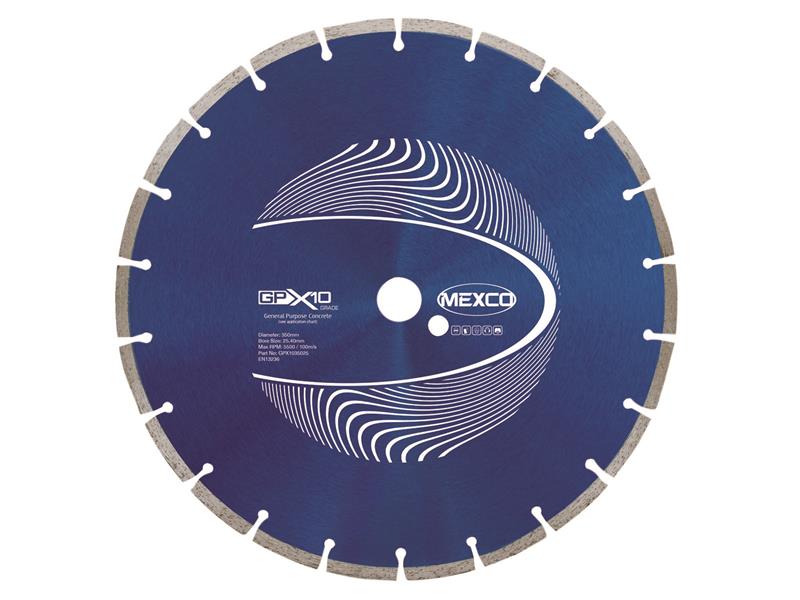 MEXCO - GPX10 Concrete Diamond Blade 350 x 25.4mm