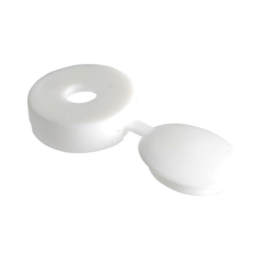 Forgefix Hinged Cover Cap White No. 10-12 Bag 100 ForgeFix - RockBottom Northampton