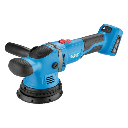 Draper D20 20V Brushless Random Orbit Polisher, 125mm (Sold Bare) Draper - Town Tools