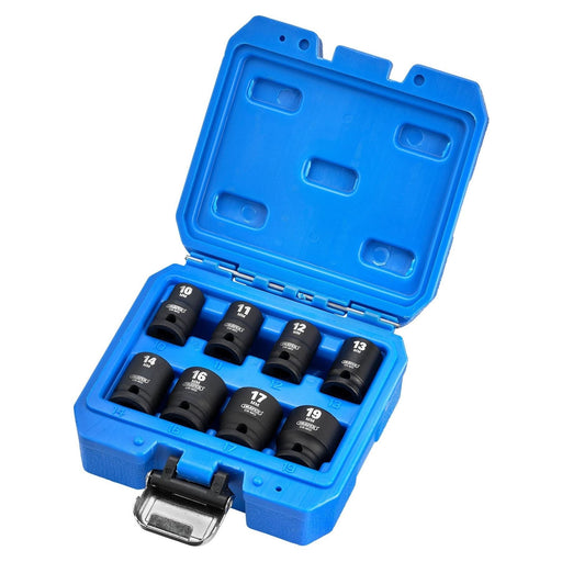 Draper Draper HI-TORQ Metric Impact Socket Set, 3/8" Sq. Dr. (8 Piece) Draper - Town Tools