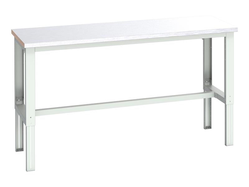 Bott Cubio Adjustable Bench, Steel Clad Top 2000 x 750mm