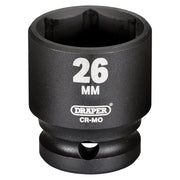 Draper Draper Hi-TORQ Impact Socket, 1/2" Sq. Dr., 26mm Draper - Town Tools