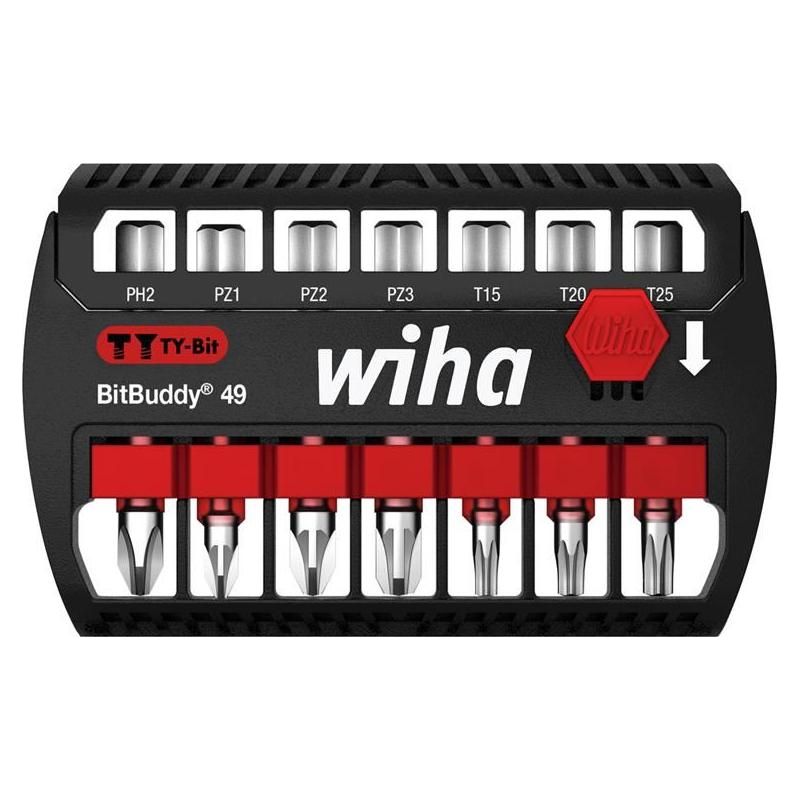 Wiha BitBuddy® TY Bit Set, 7 Piece Wiha - RockBottom Northampton