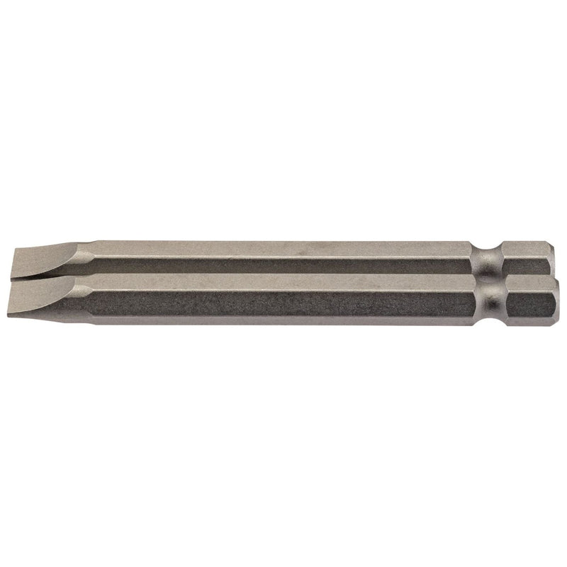 Draper Plain Slot Insert Bit, 6.5mm, 1/4" Hex, 75mm Long (Pack of 2) 64309 Draper - Town Tools 