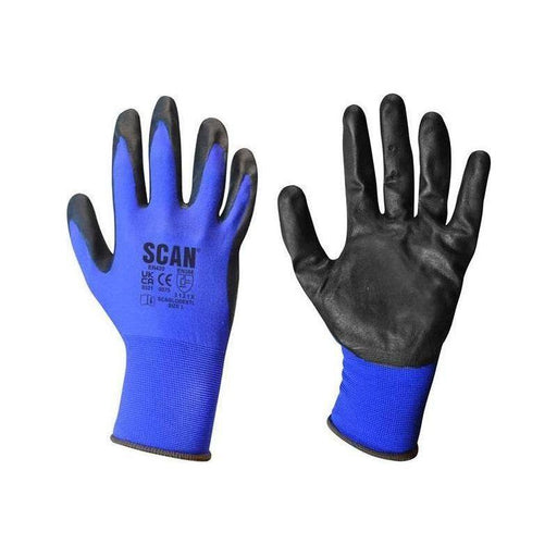 Scan Max - Dexterity Nitrile Gloves - L (Size 9) Scan - RockBottom Nothampton