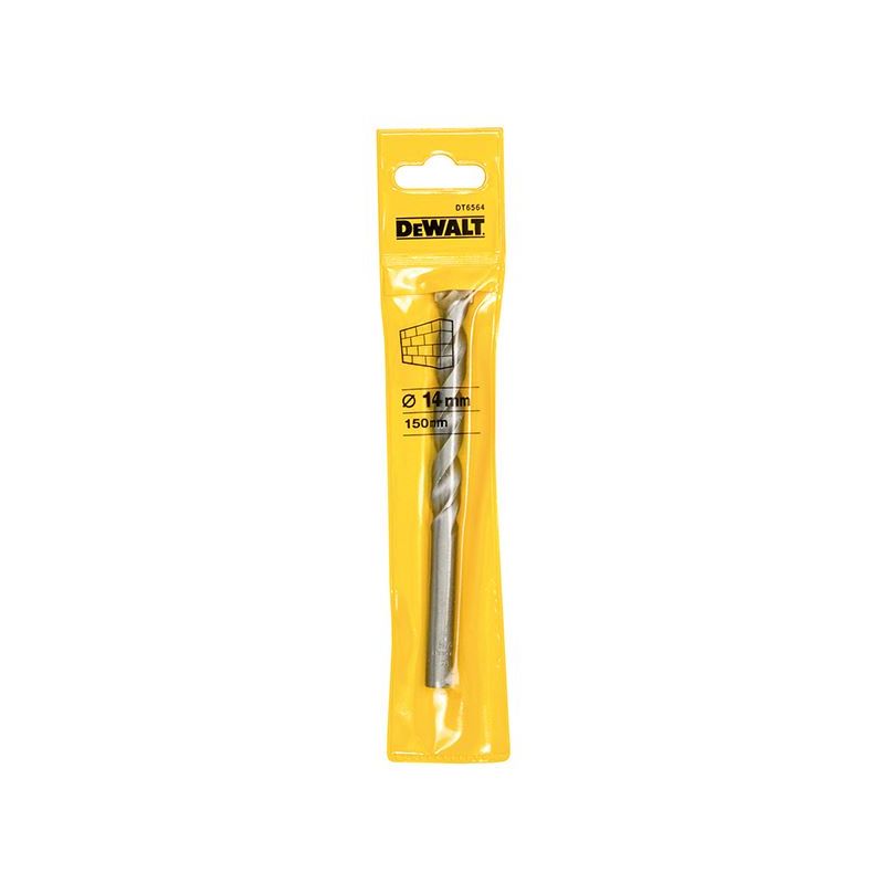 Dewalt Power Tools Masonry Drill Bit 14.0mm OL:150mm WL:82mm DeWALT Power Tools - RockBottom Northampton