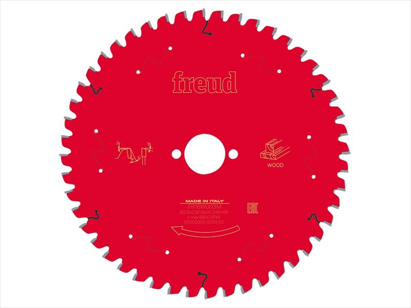 Freud Wood Mitre Saw Blade 216 x 30 x 2.4/1.8mm x 48T