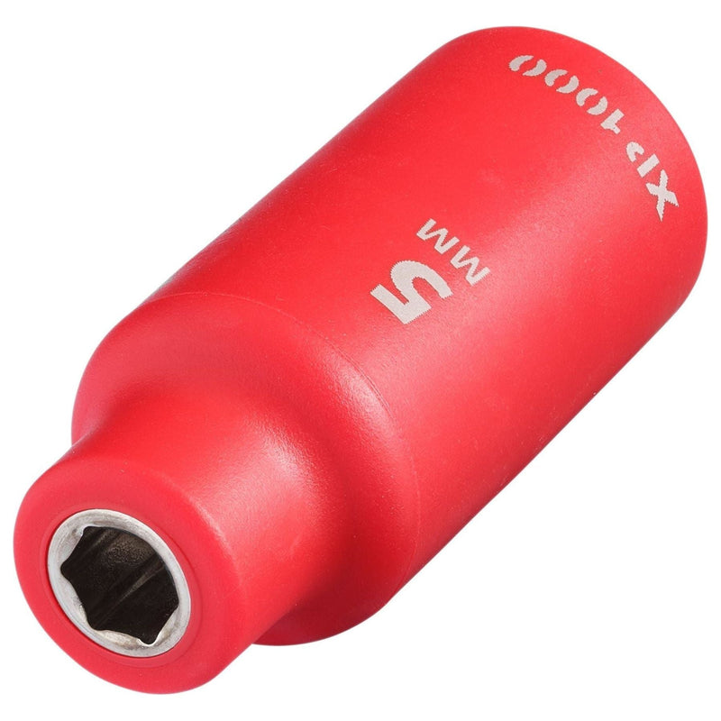 Draper XP1000 VDE Socket, 1/4" Sq. Dr., 5mm Draper - Town Tools