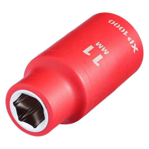 Draper XP1000 VDE Socket, 1/2" Sq. Dr., 11mm Draper - Town Tools
