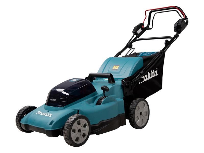 Makita DLM481CT2 Self-Propelled Lawn Mower 36V (2 x 18V) 2 x 5.0Ah Li-ion Makita - RockBottom Northampton 
