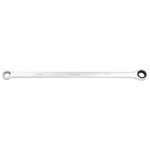 Draper Draper HI-TORQ Metric Extra-Long Double Ring Ratchet Spanner, 15mm Draper - Town Tools