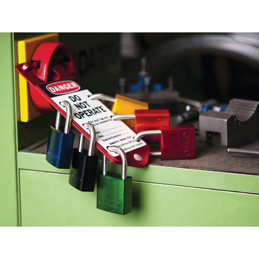 Abus Mechanical 72/40mm Aluminium Padlock Black Keyed Alike TT00260 ABUS Mechanical - RockBottom Northampton 