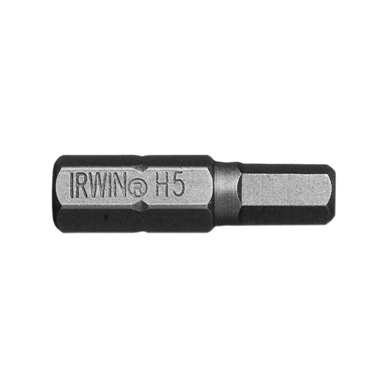 Irwin® Hex Insert Bits 4.0 x 25mm (Pack 10) IRWIN® - RockBottom Northampton