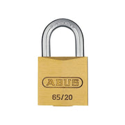 Abus Mechanical 65/20mm Brass Padlock Keyed Alike 204 ABUS Mechanical - RockBottom Northampton 