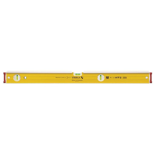 Stabila 96-2-K Double Plumb Masons Spirit Level 3 Vial 16403 80cm Stabila - RockBottom Nothampton
