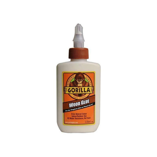 Gorilla Glue Gorilla PVA Wood Glue 118ml Gorilla Glue - RockBottom Northampton