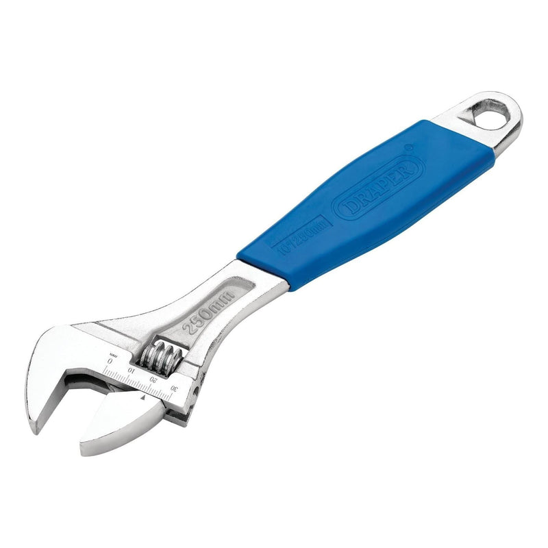 Draper Crescent-Type Adjustable Wrench, 250mm, 30mm Draper - Town Tools
