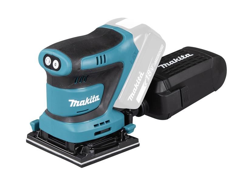 Makita DBO481 LXT Finishing Sander 18V Bare Unit Makita - RockBottom Northampton 