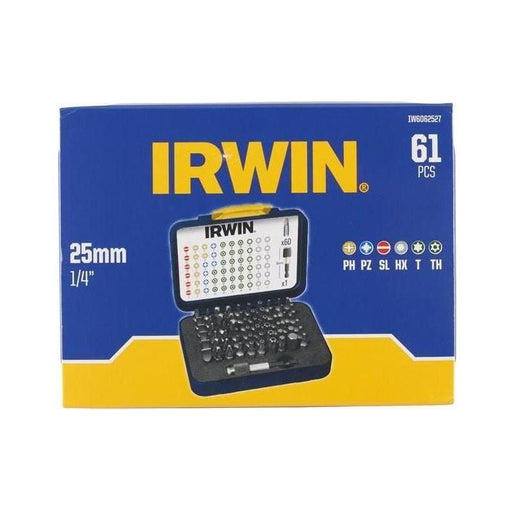 Irwin® Colour Coded Screwdriver Bit Set, 61 Piece IRWIN® - RockBottom Northampton