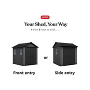 Keter Newton Plus Shed 7.5 x 7ft Keter - RockBottom Northampton