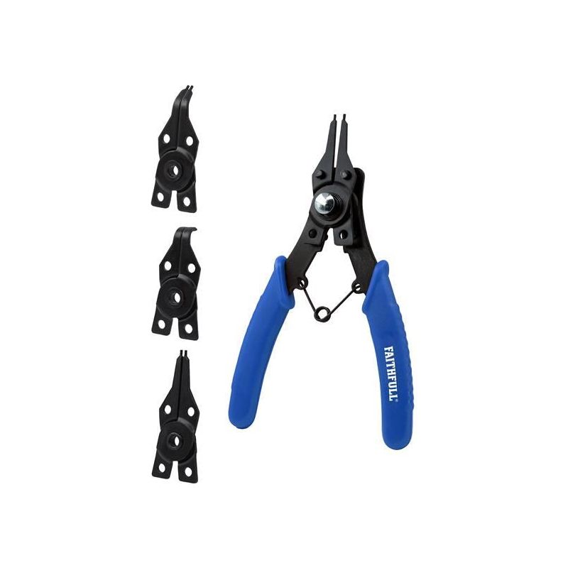 Faithfull Circlip Pliers Set, 5 Piece Faithfull - RockBottom Northampton
