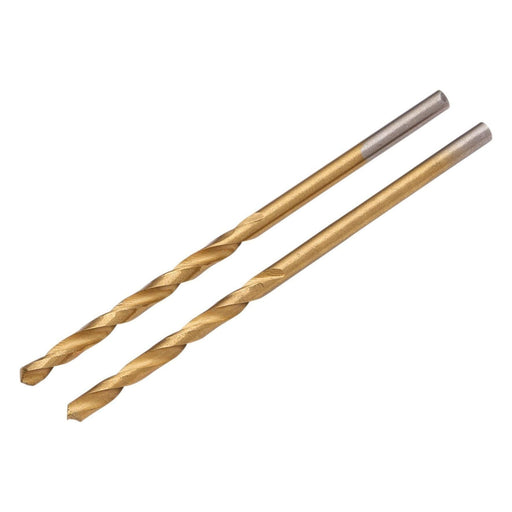 Draper HSS Titanium Nitride Coated Drill Bit, 2.5mm x 57mm (Pack of 2) Draper - Town Tools