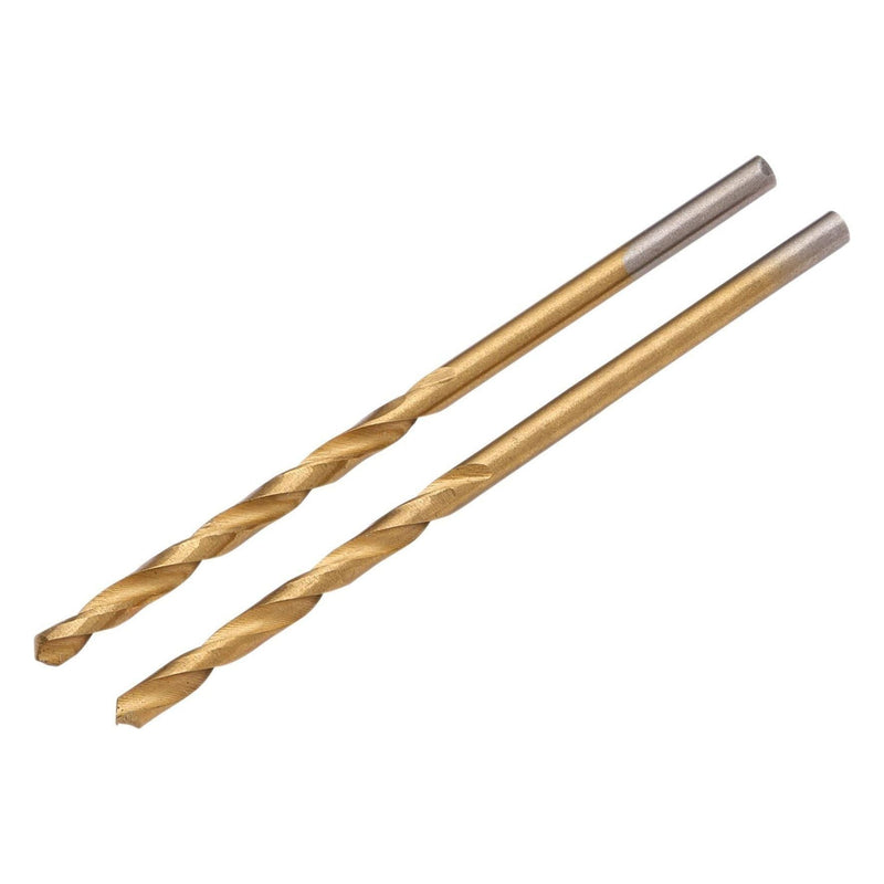 Draper HSS Titanium Nitride Coated Drill Bit, 2.5mm x 57mm (Pack of 2) Draper - Town Tools