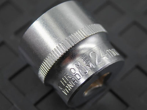 Faithfull Hex Socket 3/8in Drive 24mm Faithfull - RockBottom Northampton