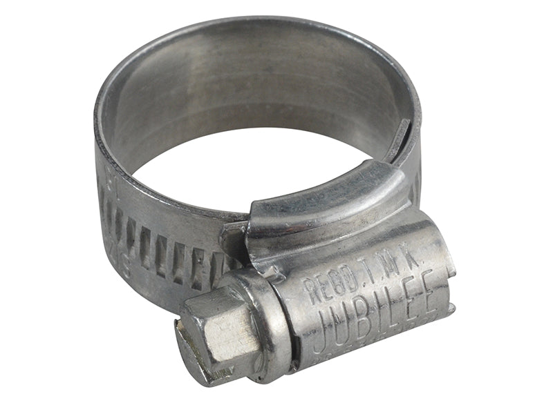 Jubilee® Hose Clips Zinc Protected 18-25mm x 10 OX