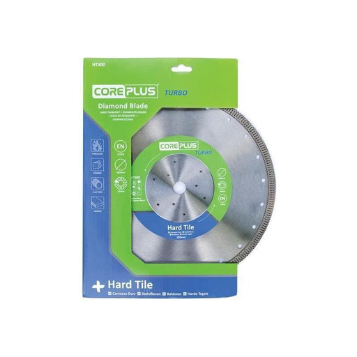 Coreplus HT300 Hard Tile Turbo Diamond Blade 300mm CorePlus - RockBottom Northampton