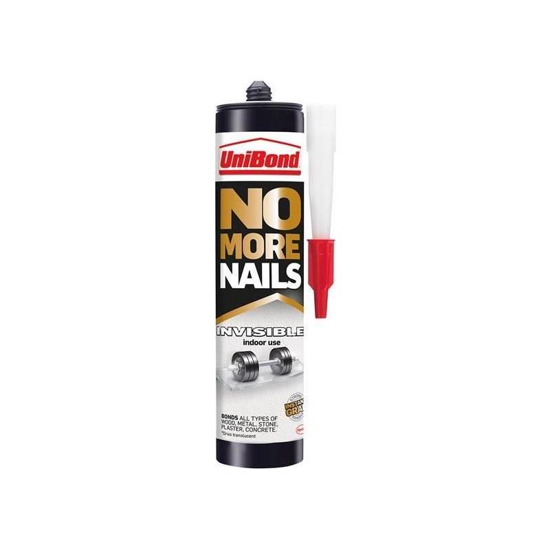 Unibond No More Nails Invisible Grab Adhesive Cartridge 285g UniBond - RockBottom Northampton