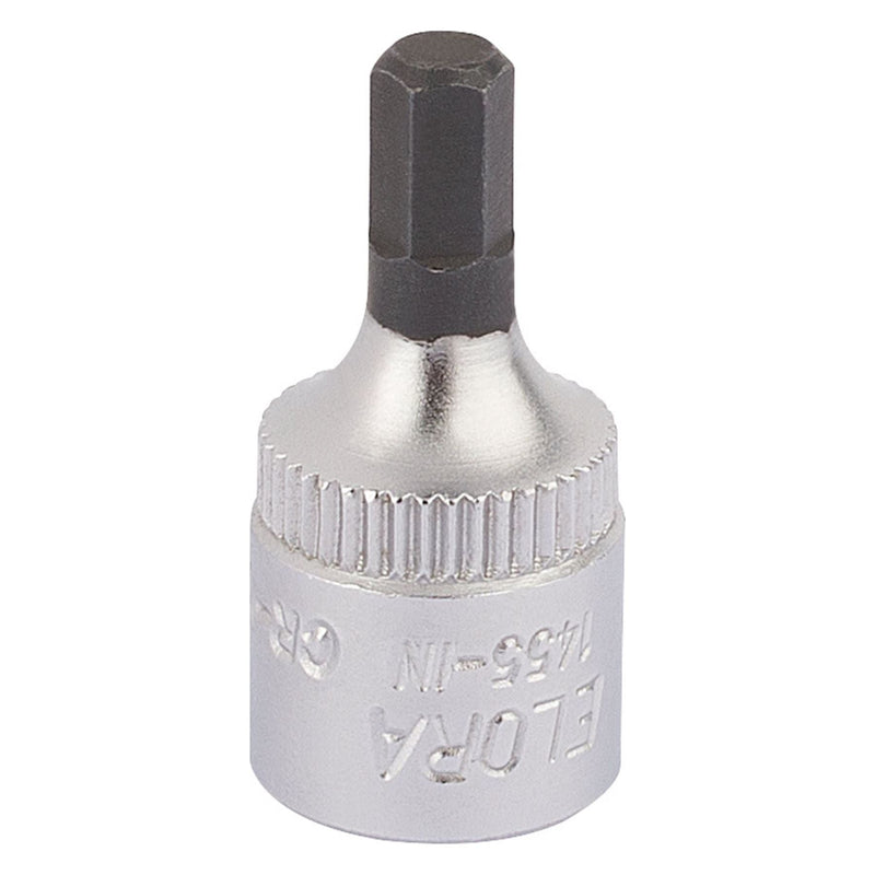 Draper Elora Hexagon Screwdriver Socket, 1/4" Sq. Dr., 4mm 11125 Draper - Town Tools 