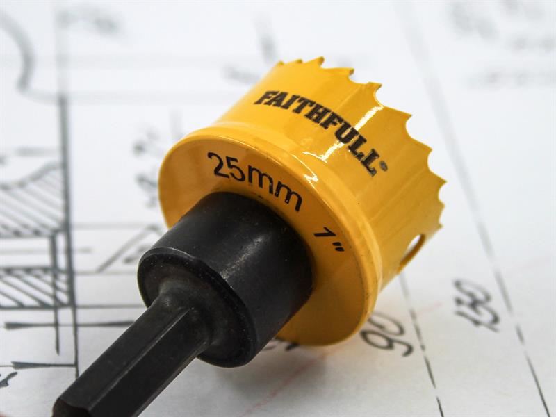 Faithfull Mini Holesaw 25mm Faithfull - RockBottom Northampton