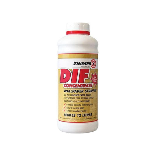 Zinsser DIF® Wallpaper Stripper Concentrate 1 litre Zinsser - RockBottom Northampton