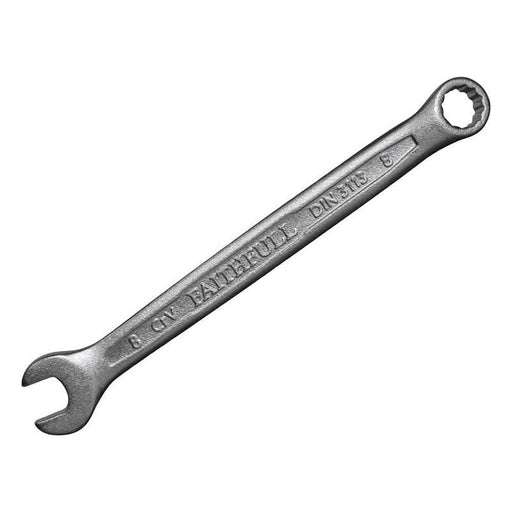 Faithfull Combination Spanner CV Satin Finish 9mm Faithfull - RockBottom Northampton