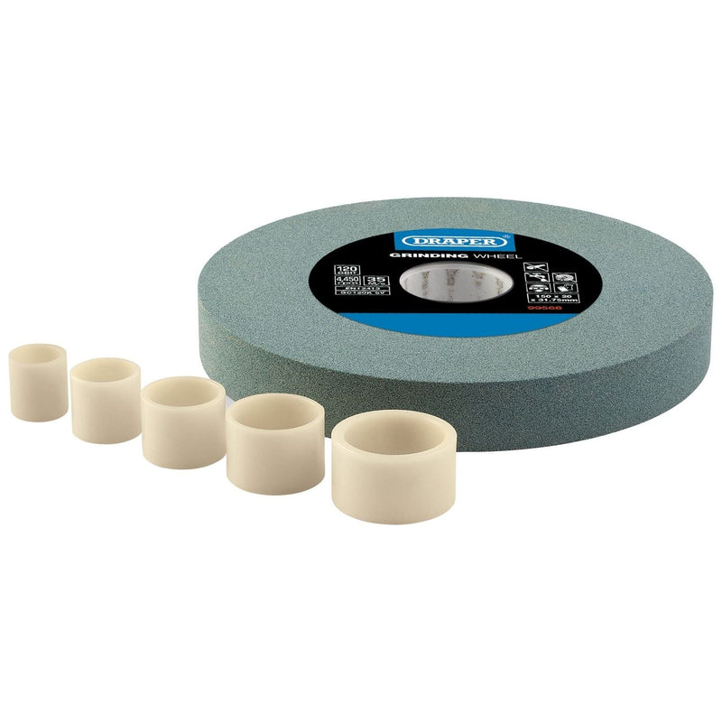 Draper Silicon Carbide Bench Grinding Wheel, 150 x 20mm, 120 Grit 99568 Draper - Town Tools 