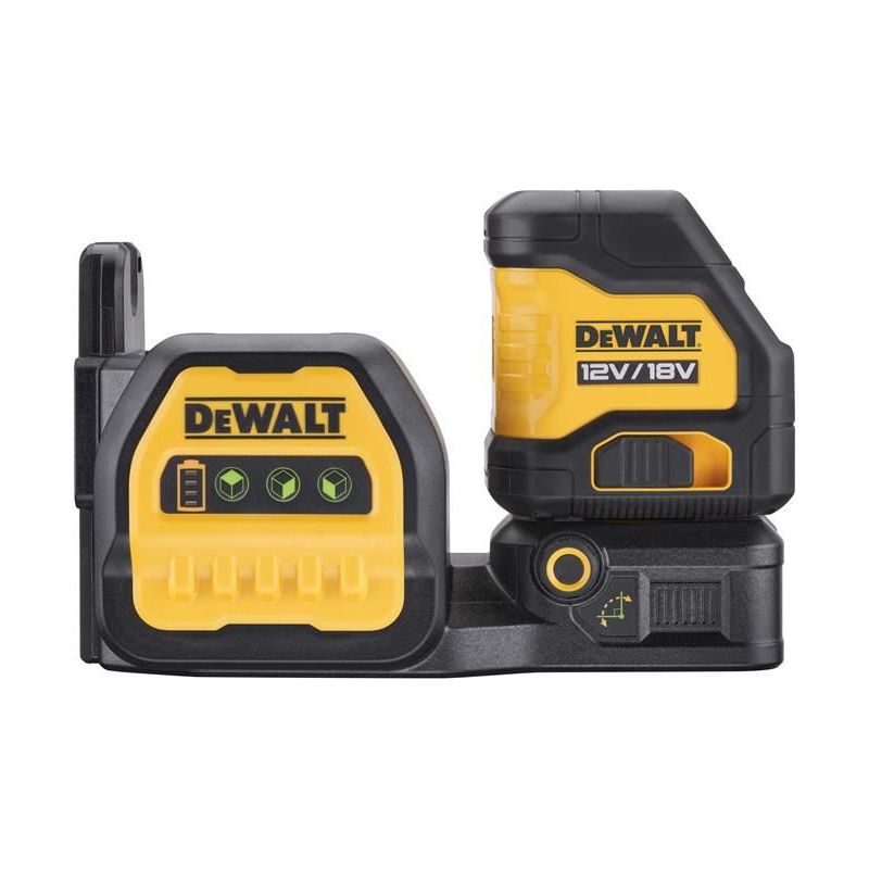 Dewalt Power Tools DCE088 NG18 Cross Line Green Beam Laser 12/18V Bare Unit DeWALT Power Tools - RockBottom Northampton