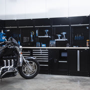 Draper BUNKER Modular Storage Combo with Stainless Steel Worktop (25 Piece) Draper - Town Tools 