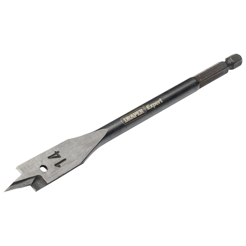 Draper Draper Expert Flat Wood Bit, 14 x 150mm Draper - Town Tools