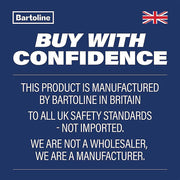 Bartoline White Spirit Low Odour Brush Paint Cleaner Oil-Based Solvent 500mL