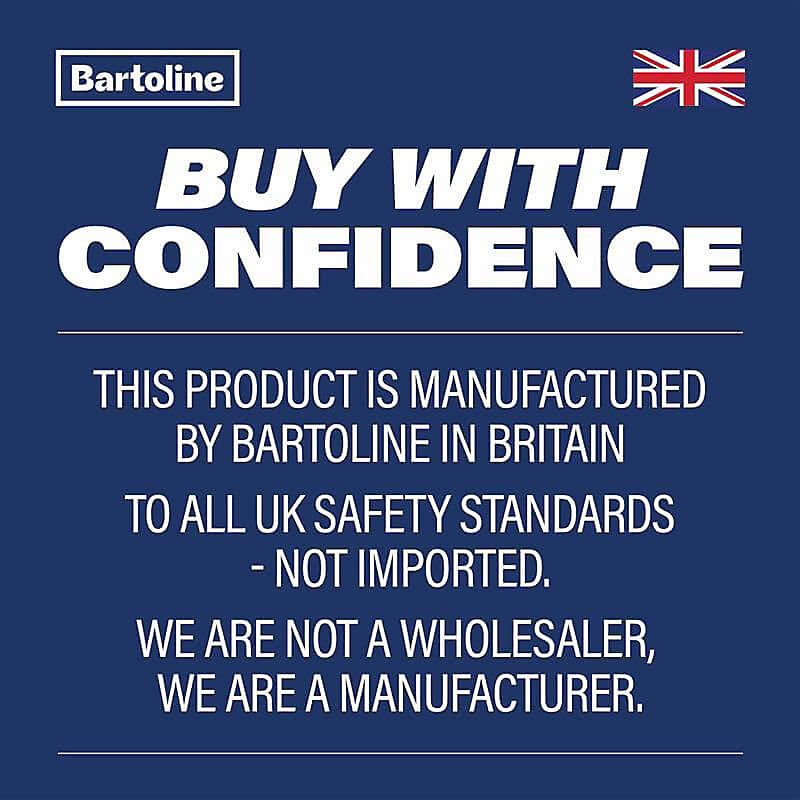 Bartoline White Spirit Low Odour Brush Paint Cleaner Oil-Based Solvent 500mL