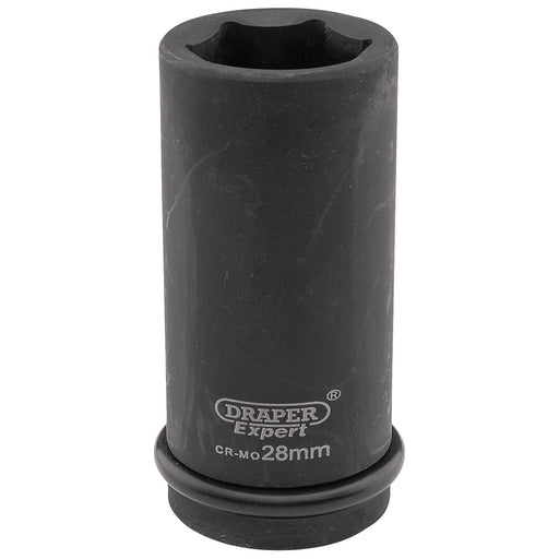 Draper Expert HI-TORQ 6 Point Deep Impact Socket, 3/4" Sq. Dr., 28mm 05060 Draper - Town Tools 
