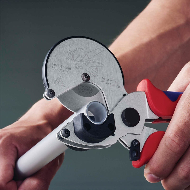 Draper Knipex 90 25 25 Pipe Cutter, 210mm Draper - Town Tools