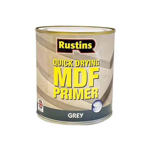 Rustins Quick Drying MDF Primer Grey 500ml Rustins - RockBottom Nothampton